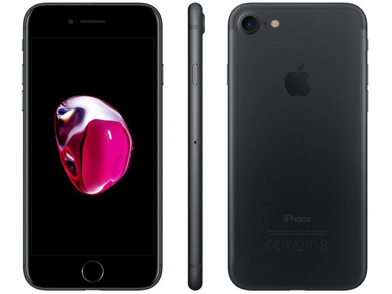iPhone 7 Apple 128GB Preto 4,7” 12MP - iOS - iPhone - Magazine Luiza